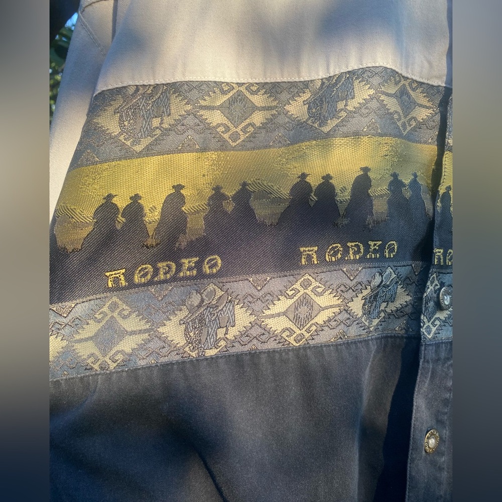 Vintage Rodeo Button-Up Shirt - Picture 2 of 5